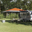 Canopy Tent Orange 395 x 395 x 251 cm Stof