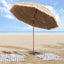 Havesol Naturfarvet 205 x 205 x 210 cm