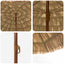 Strand Parasol Naturfarvet 205 x 205 x 210 cm Polyester og Stål