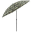 Fisker Parasol Camouflage 220 x 185 cm Oxford polyester