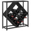 Vinfad Sort eg 51 x 18 x 52,5 cm Konstrueret træ