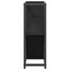 Vinfad Sort eg 51 x 18 x 52,5 cm Konstrueret træ