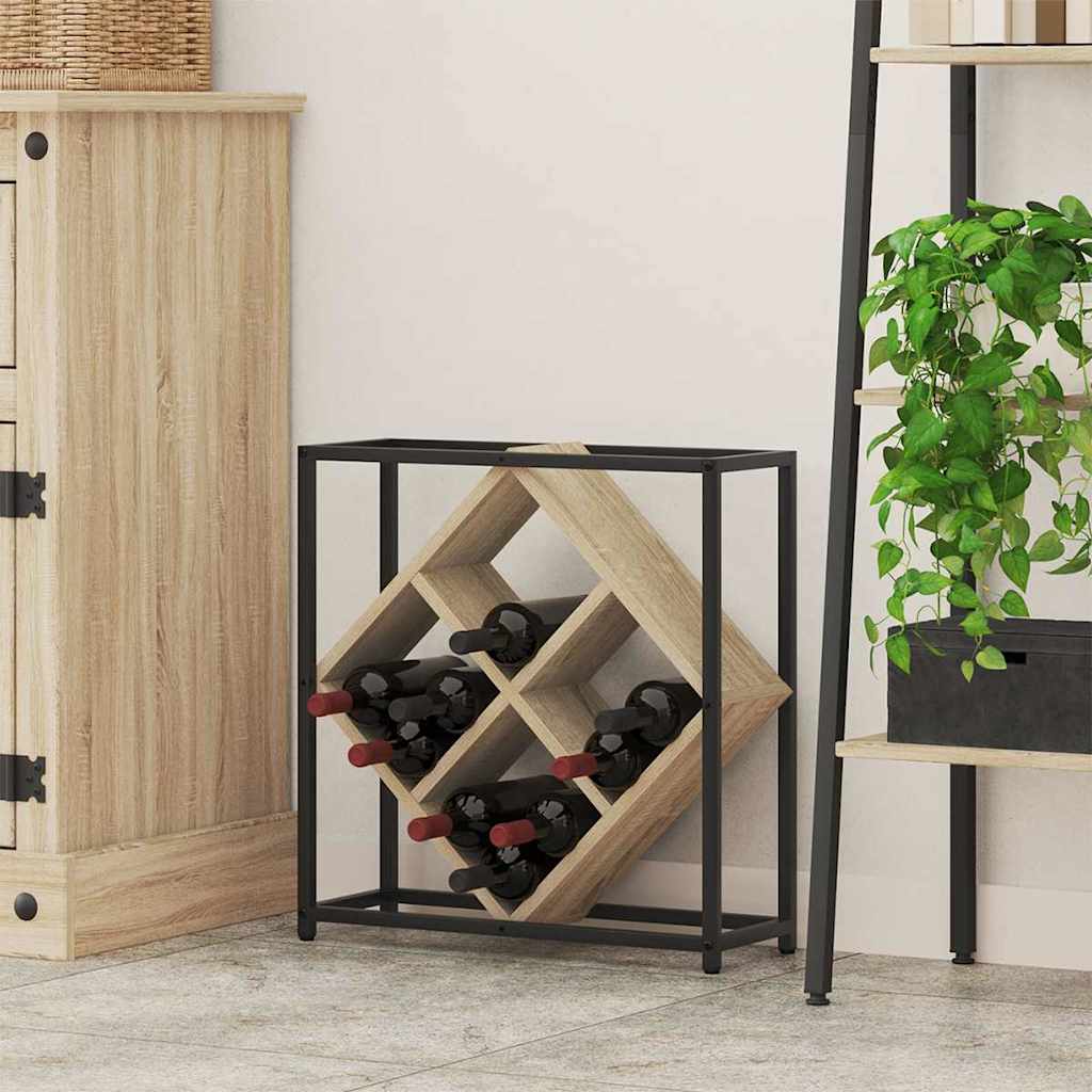 Vinfad Sonoma eg 51 x 18 x 52,5 cm Konstrueret træ