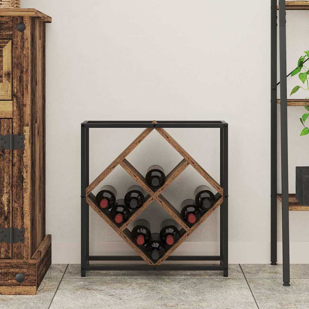 Vinfad Gammelt træ 51 x 18 x 52,5 cm Konstrueret træ