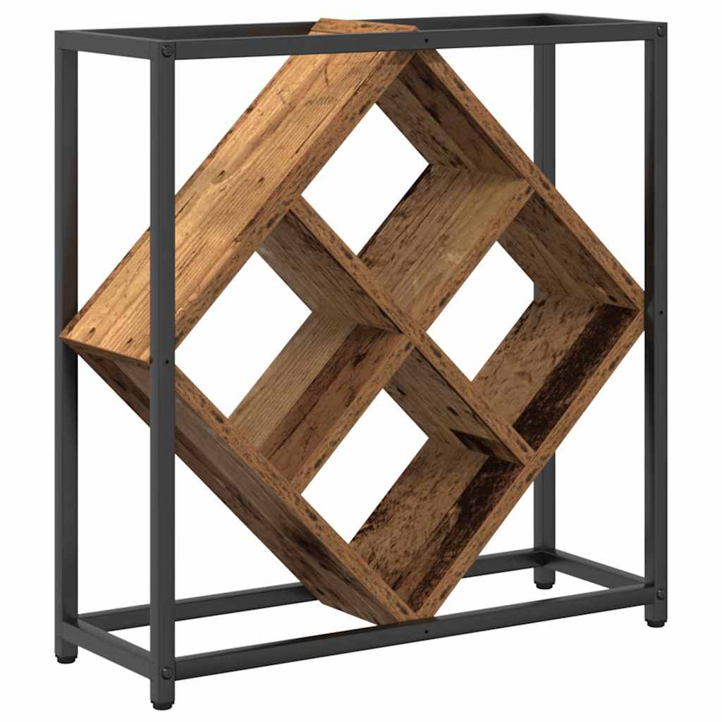 Vinfad Gammelt træ 51 x 18 x 52,5 cm Konstrueret træ