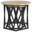 Sidebord 2 pcs Sonoma eg Ingeniørtræ og stål
