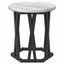 Nesting Sidebord 3 pcs Grå Sonoma Ingeniørtræ og stål