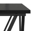 Sofabord Sort eg 80 x 80 x 45 cm Ingeniørtræ og stål