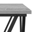 Sofabord Grå Sonoma 80 x 80 x 45 cm Ingeniørtræ og stål