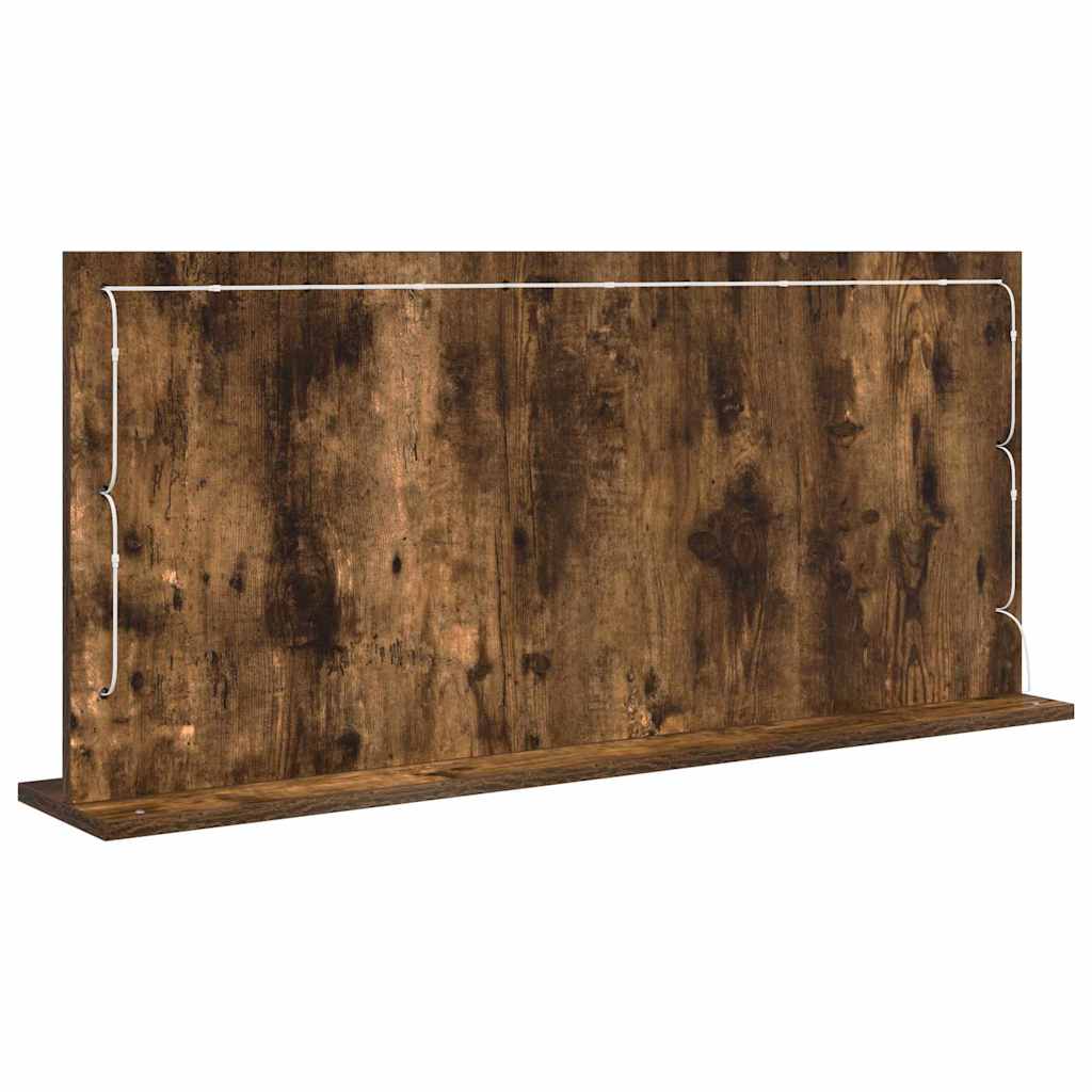 Vaskeskab Spejl Røget eg 100 x 45 x 18 cm Rektangulær