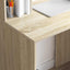 Bord med hylde Sonoma eg 91 x 50 x 149 cm Konstrueret træ