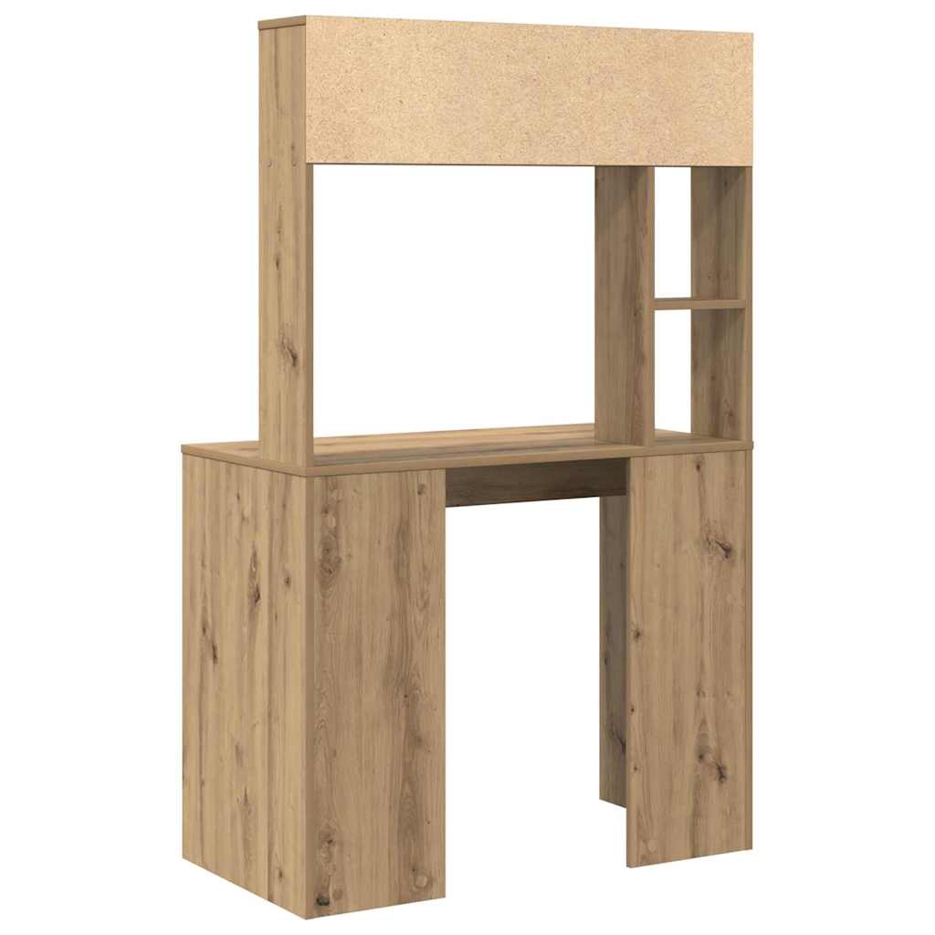 Bord Artisan Egetræ Konstrueret træ 91 x 50 x 149 cm