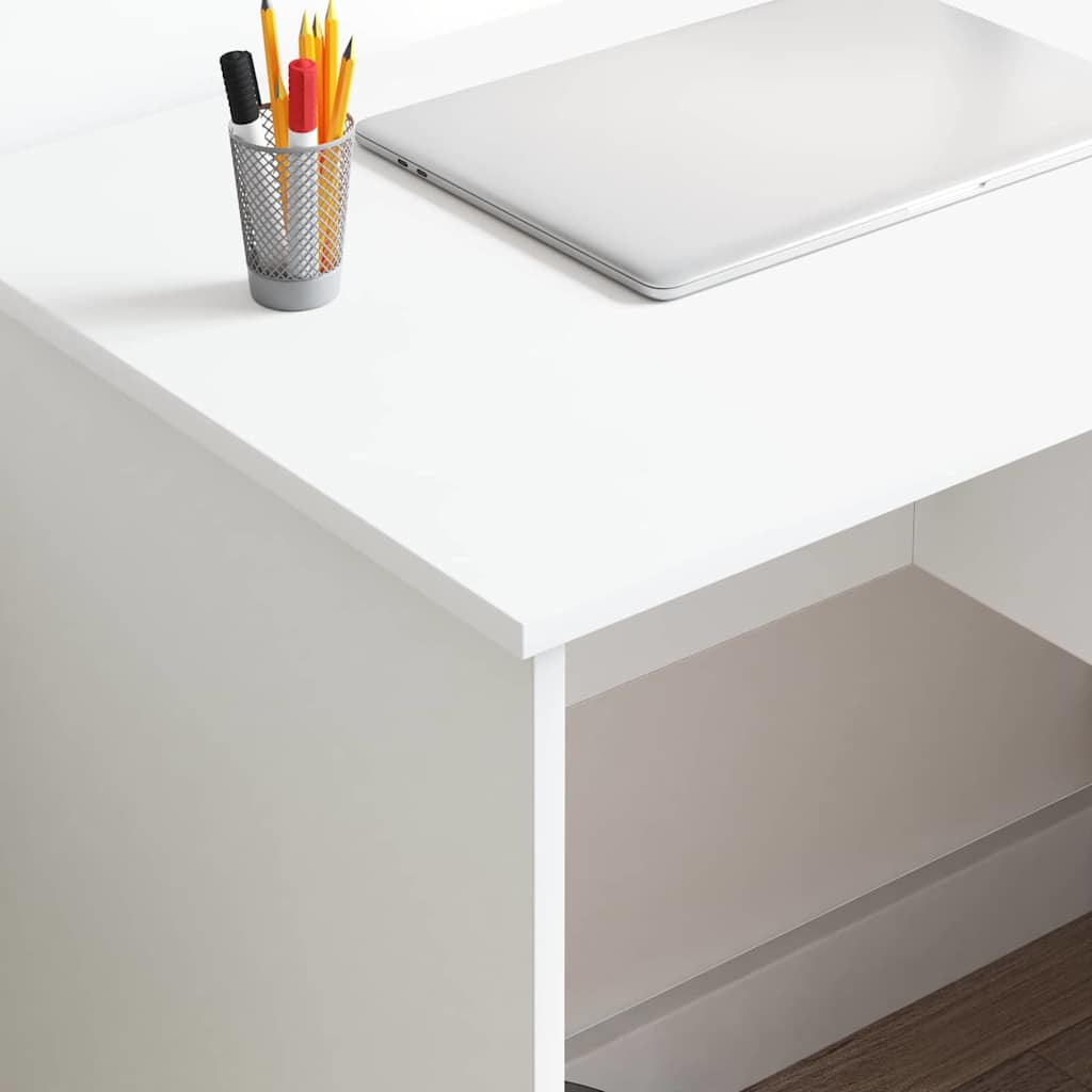 Bord Hvid 90 x 49 x 75 cm Konstrueret træ