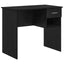 Bord Sort eg 90 x 49 x 75 cm Konstrueret træ