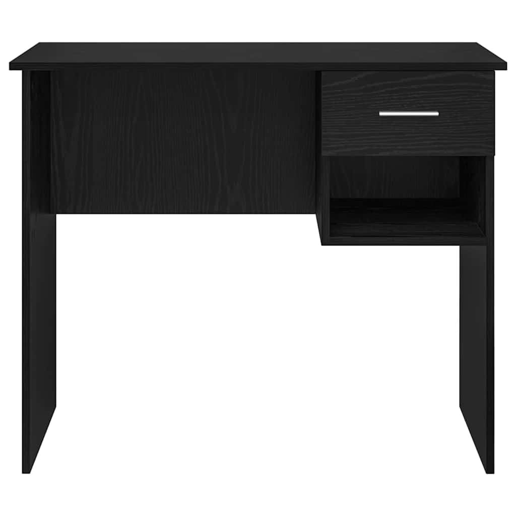 Bord Sort eg 90 x 49 x 75 cm Konstrueret træ