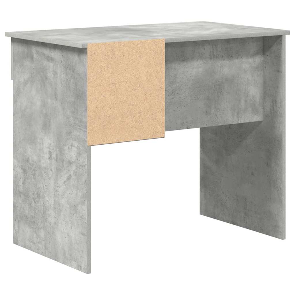 Bord med skuffe Beton Grå 90 x 49 x 75 cm Konstrueret træ