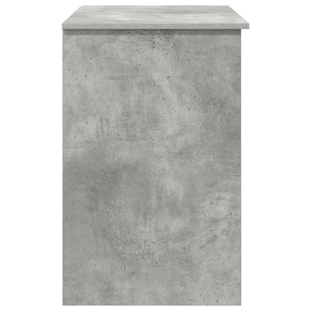 Bord med skuffe Beton Grå 90 x 49 x 75 cm Konstrueret træ