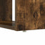 Bord med hylde Røget eg 113 x 54 x 120 cm Konstrueret træ