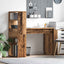 Bord med hylde Gammelt træ 113 x 54 x 120 cm Konstrueret træ