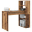 Bord med hylde Gammelt træ 113 x 54 x 120 cm Konstrueret træ