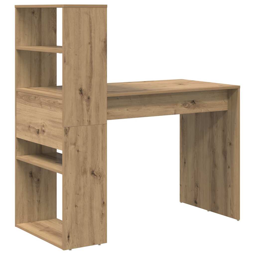 Bord Artisan Egetræ Konstrueret træ 113 x 54 x 120 cm