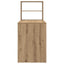 Bord Artisan Egetræ Konstrueret træ 113 x 54 x 120 cm