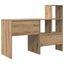 Bord Artisan Egetræ Konstrueret træ 131,5 x 50 x 106,5 cm