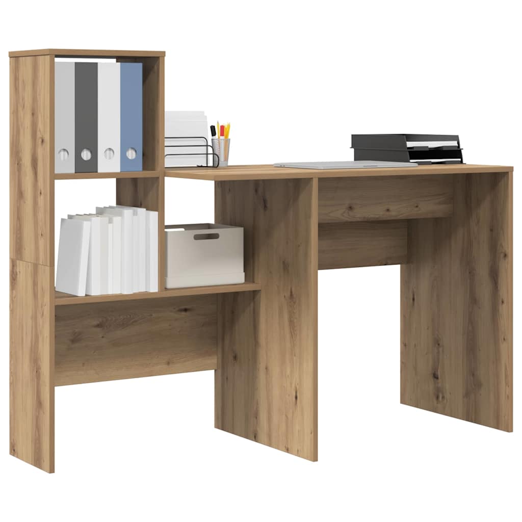 Bord Artisan Egetræ Konstrueret træ 131,5 x 50 x 106,5 cm