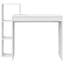 Bord med hylde Hvid 100 x 40 x 90 cm Konstrueret træ