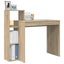 Bord med hylde Sonoma eg 100 x 40 x 90 cm Konstrueret træ