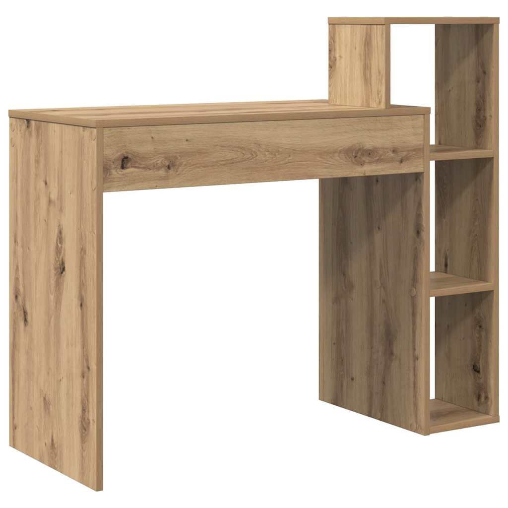 Bord Artisan Egetræ Konstrueret træ 100 x 40 x 90 cm