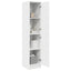 Highboard Hvid 35 x 39 x 168 cm