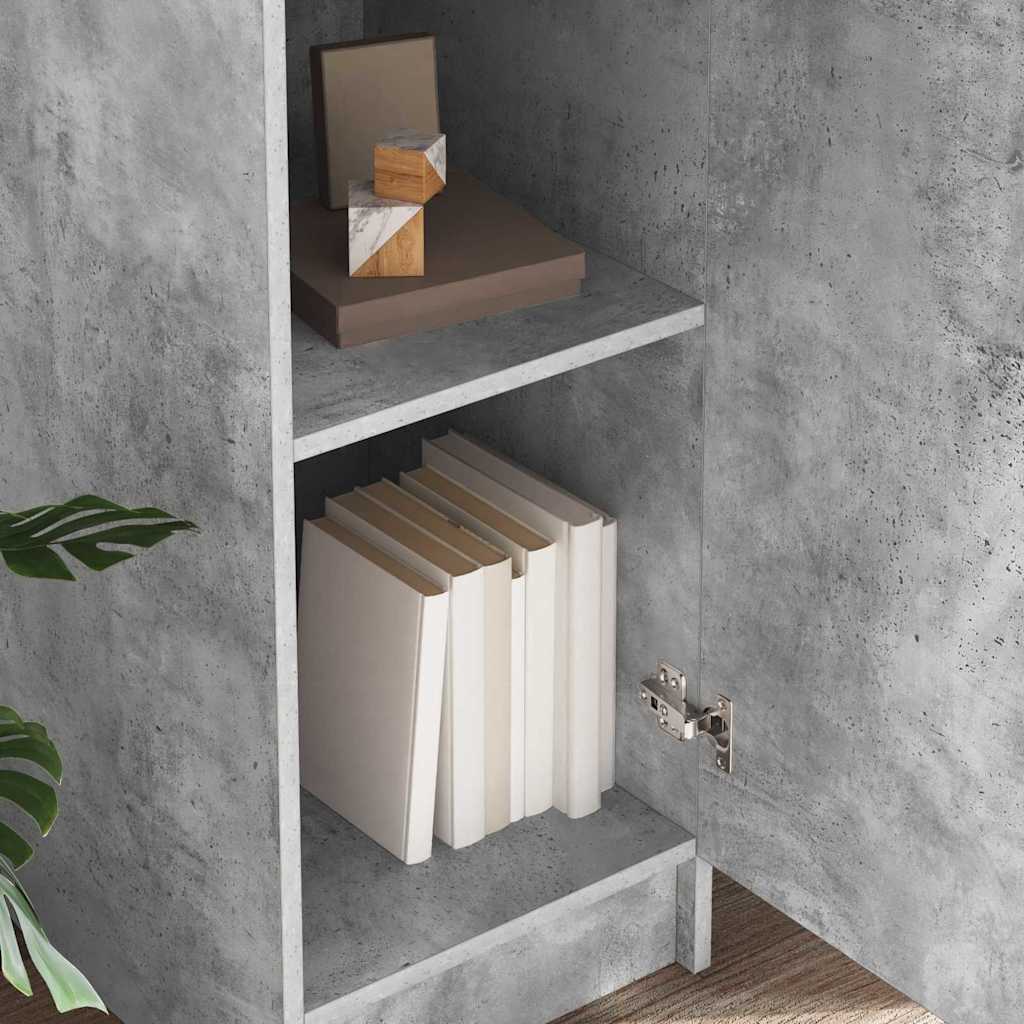 Highboard Beton Grå 35 x 39 x 168 cm