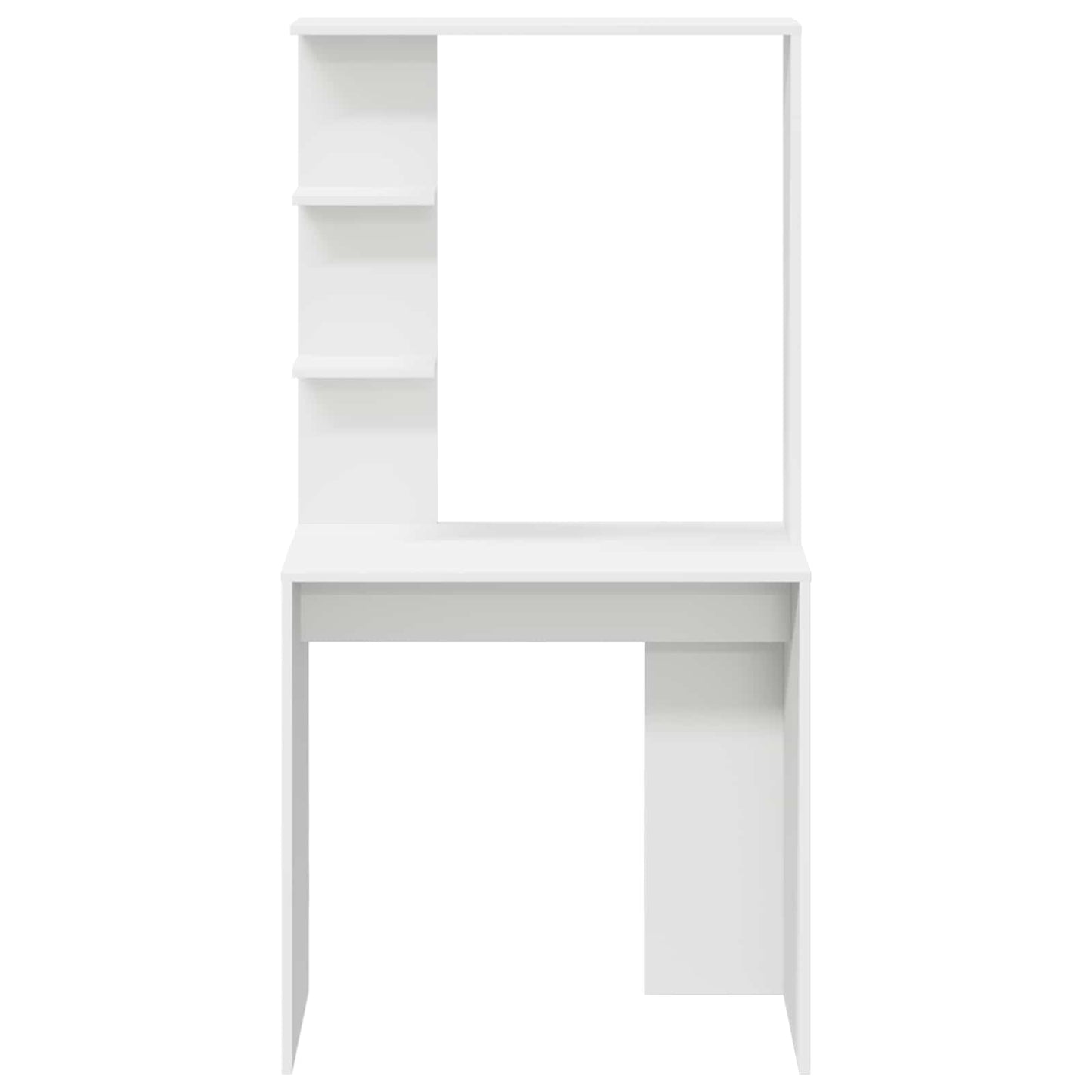 Bord Hvid Konstrueret træ 78,5 x 37 x 154,5 cm