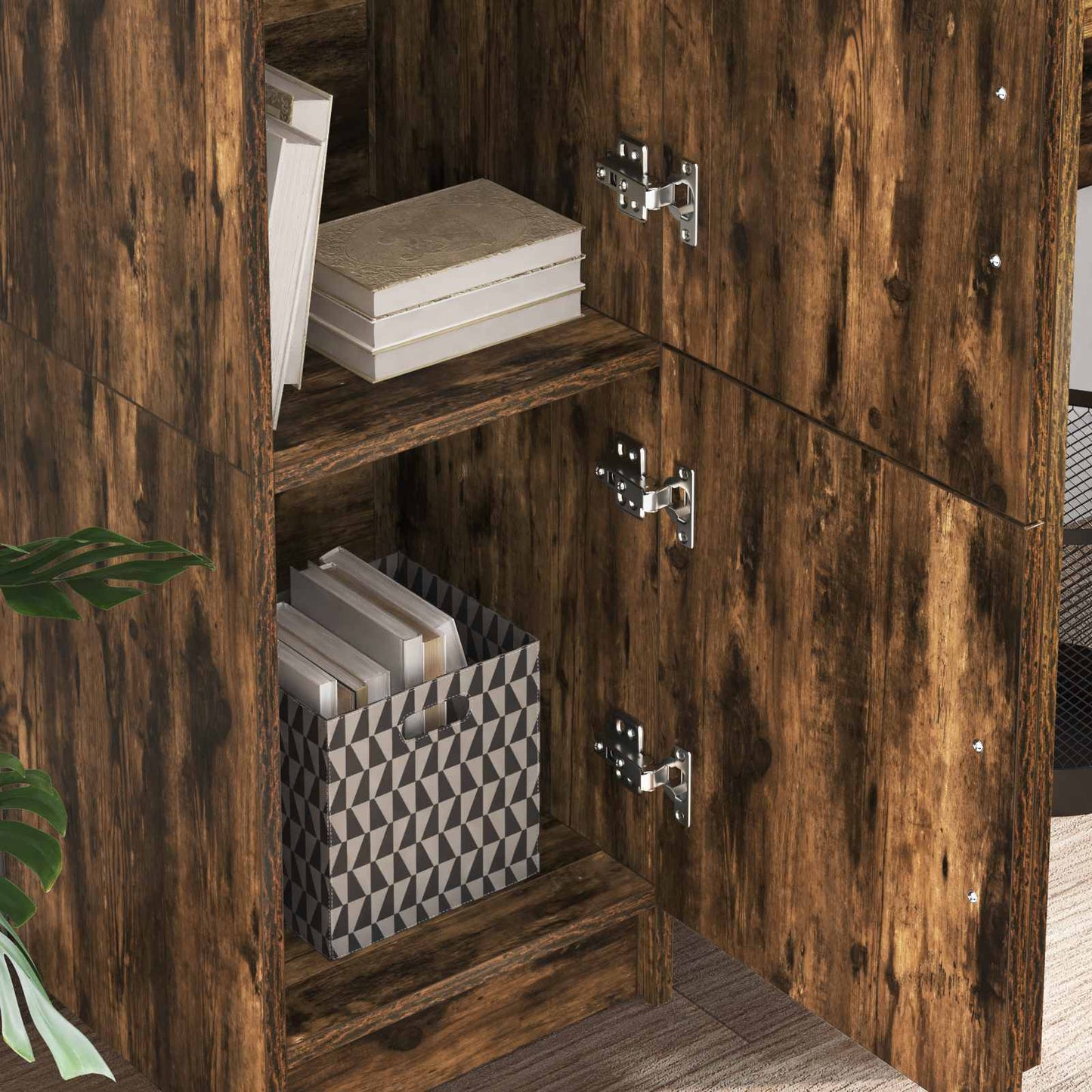 Highboard Røget eg 31,5 x 32 x 122,5 cm