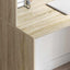 Bord med hylde Sonoma-eg 102 x 50 x 124 cm Konstrueret træ