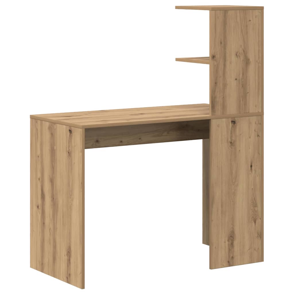 Bord Artisan Egetræ Konstrueret træ 102 x 50 x 124 cm