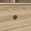 Highboard med skuffe Sonoma eg 45,5 x 34 x 127 cm