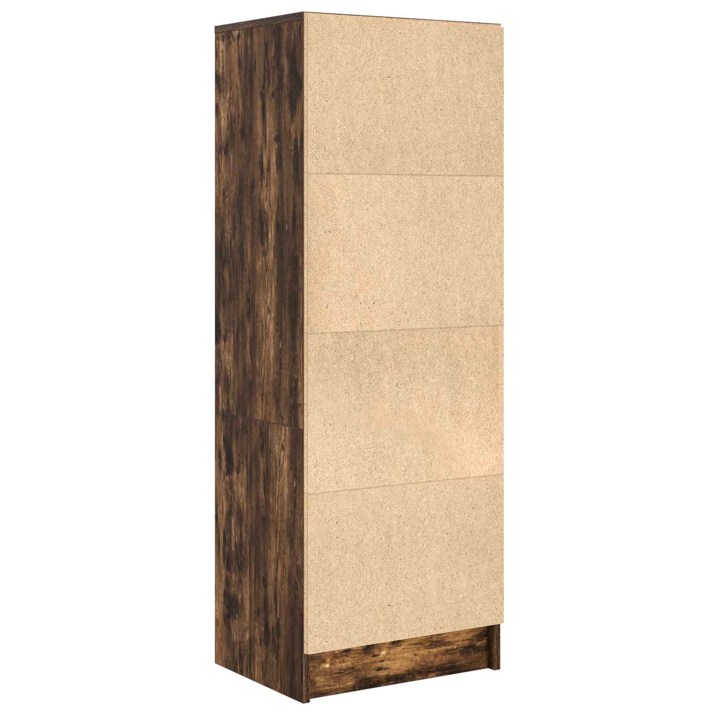 Highboard med skuffe Røget eg 45,5 x 34 x 127 cm