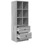 Highboard med skuffe Grå Sonoma 45,5 x 34 x 127 cm