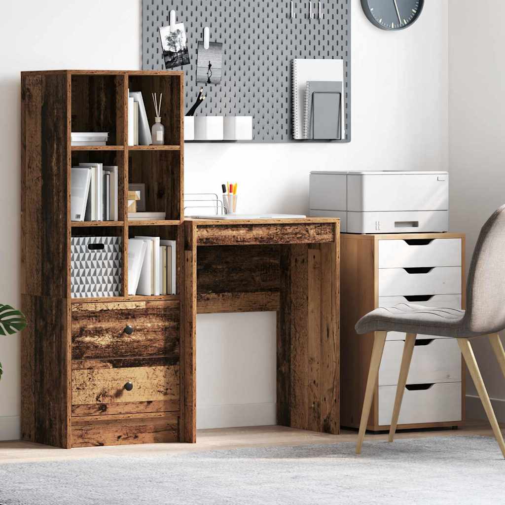Bord Gammelt træ 60 x 40 x 76 cm billede