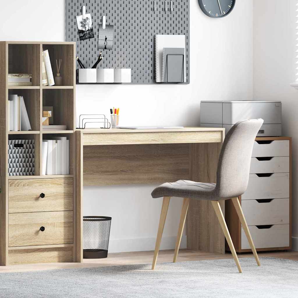 Skrivebord i sonoma eg - 100 × 40 × 76 cm