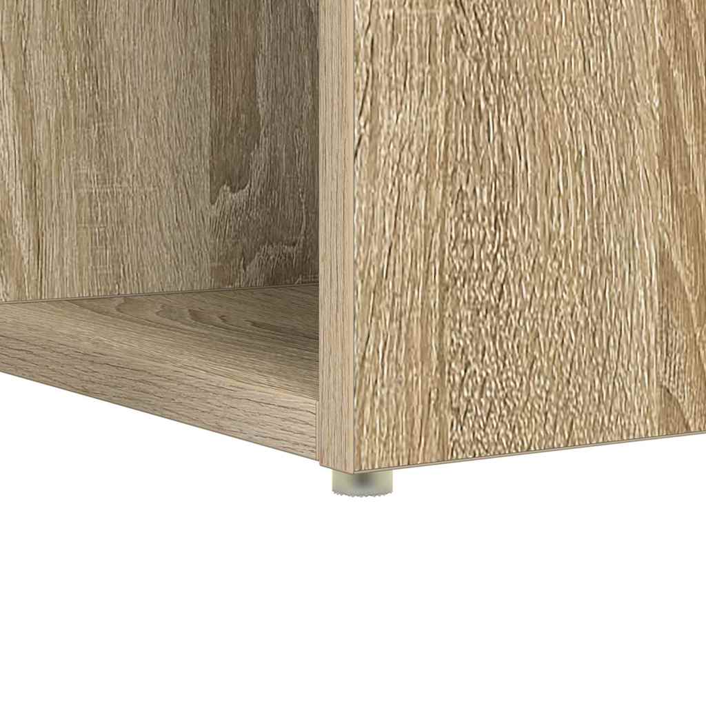 Bord med hylde Sonoma eg 108 x 55 x 103.5 cm Konstrueret træ