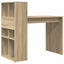 Bord med hylde Sonoma eg 108 x 55 x 103.5 cm Konstrueret træ