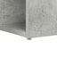 Bord med hylde Beton Grå 108 x 55 x 103.5 cm Konstrueret træ