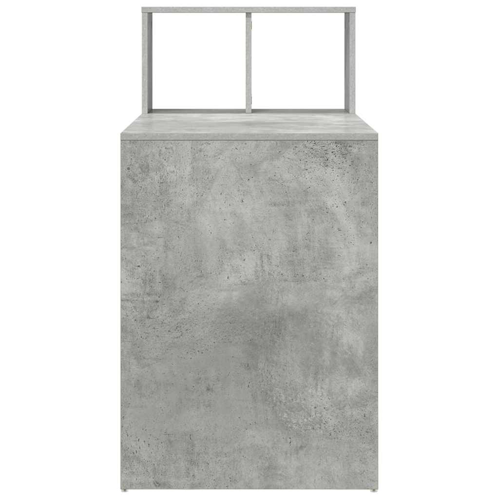 Bord Beton Grå Konstrueret træ 108 x 55 x 103.5 cm