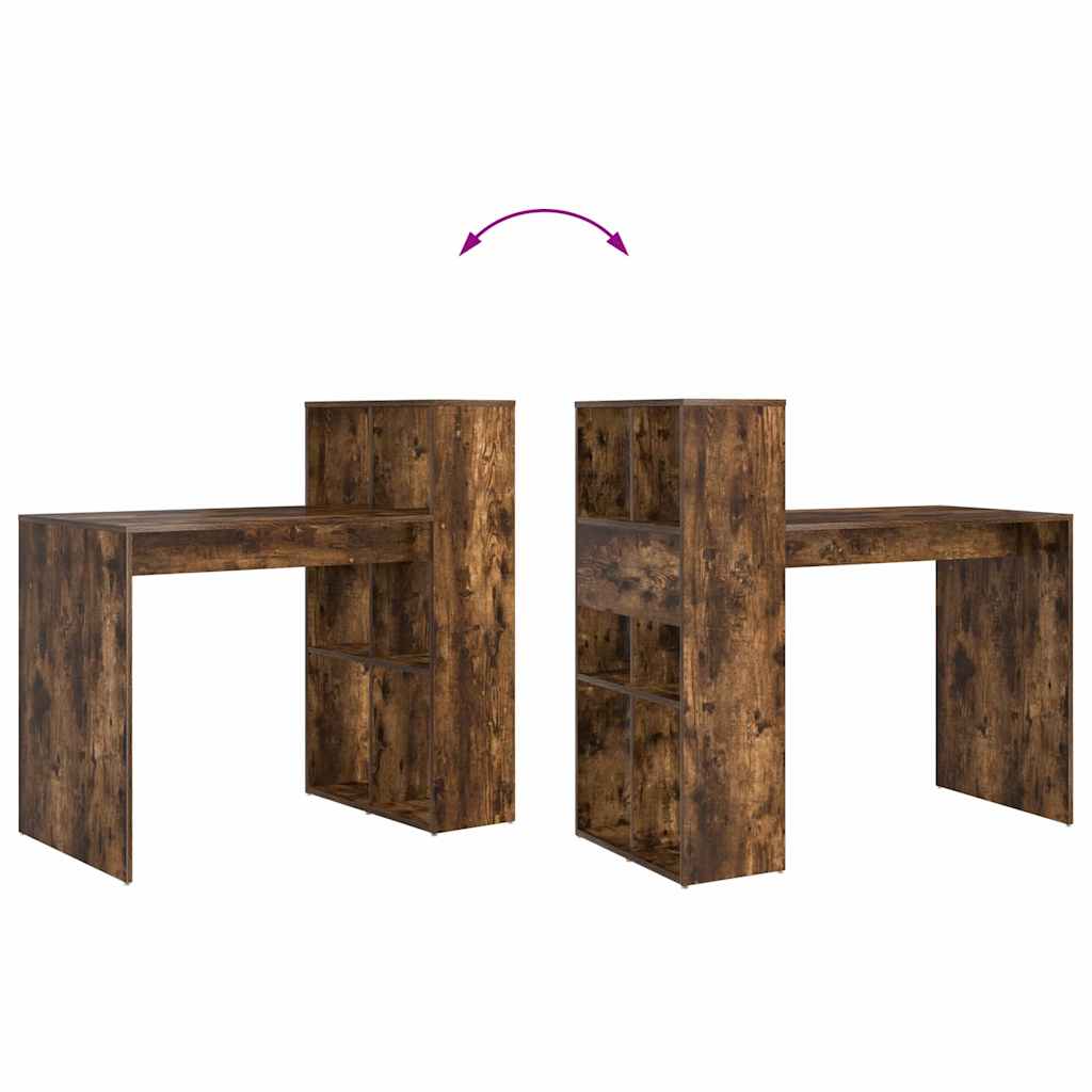 Bord Røget eg Konstrueret træ 108 x 55 x 103.5 cm