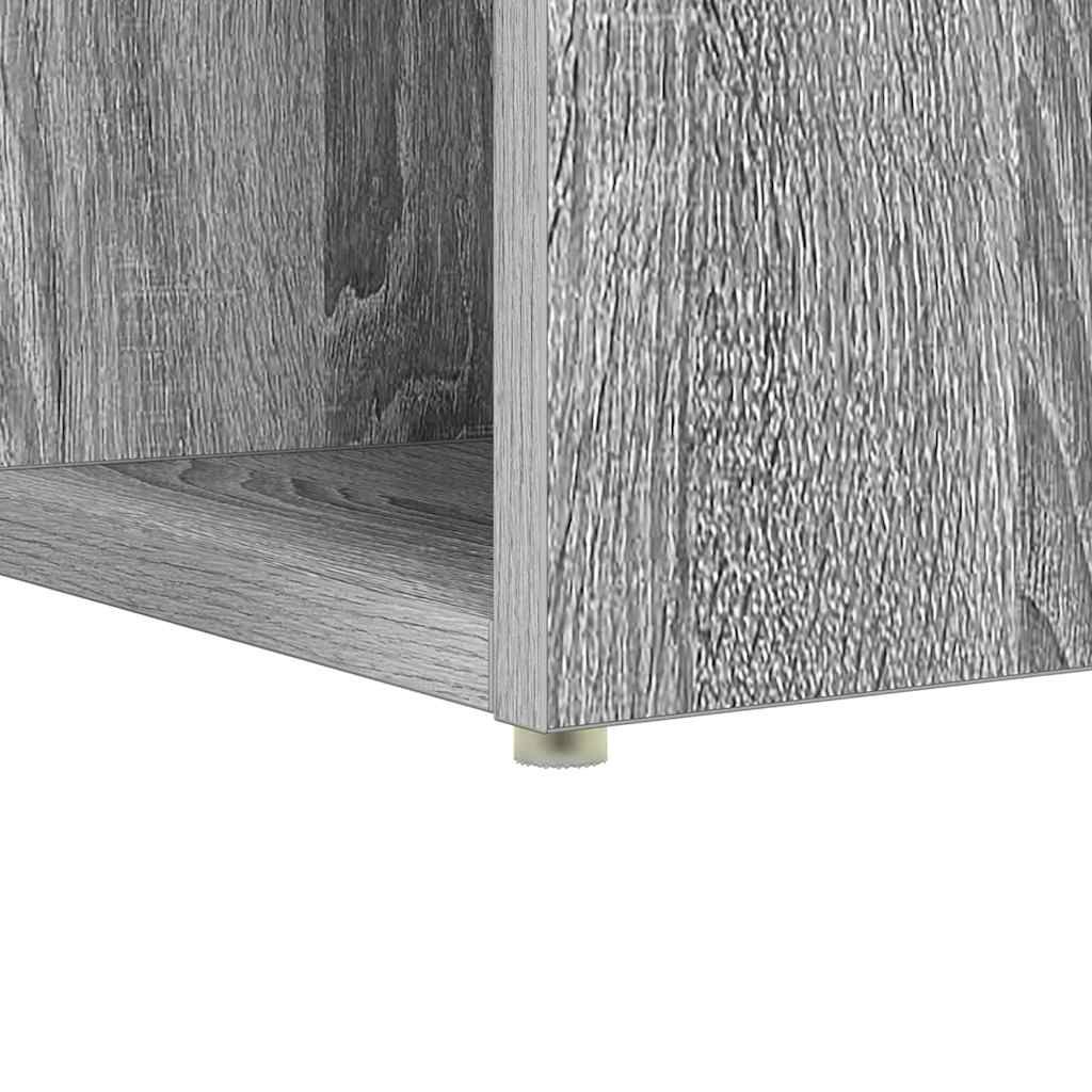 Bord med hylde Grå Sonoma 108 x 55 x 103.5 cm Konstrueret træ