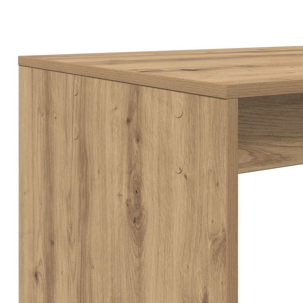 Bord Artisan Egetræ Konstrueret træ 108 x 55 x 103.5 cm