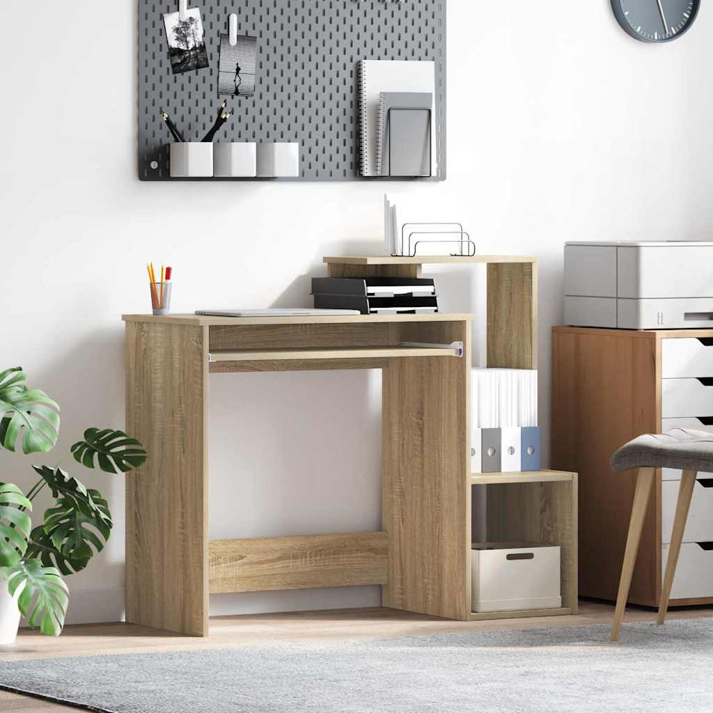 Bord med skuffe Sonoma eg 106 x 41 x 88,5 cm Konstrueret træ
